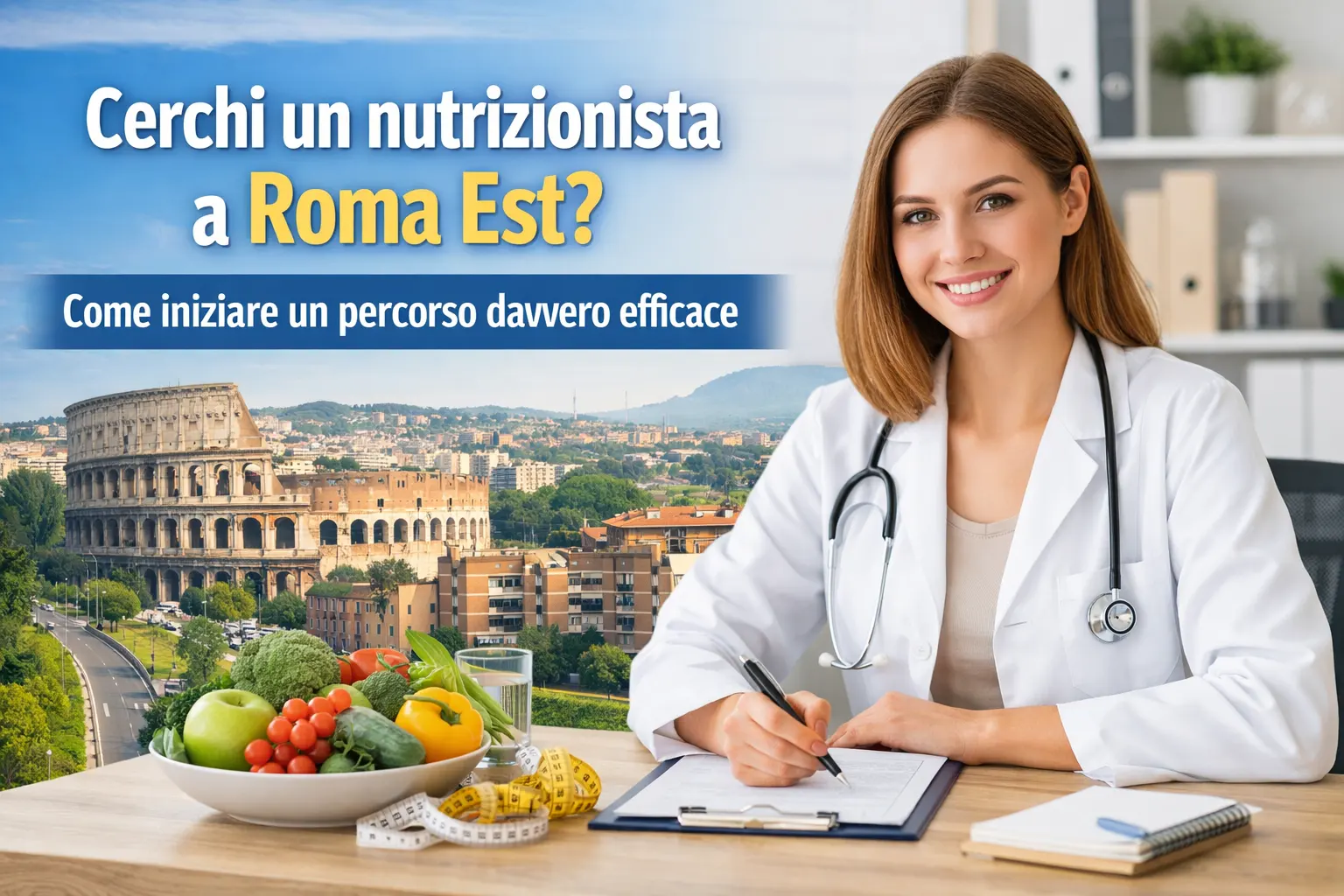 Percorso nutrizionale a Roma Est: guida completa