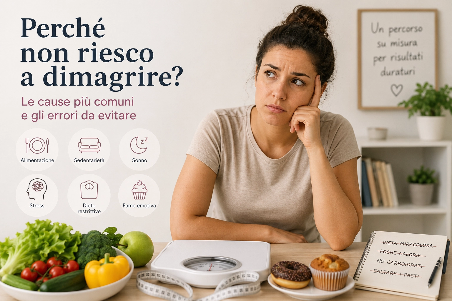 Perché non riesco a dimagrire?
